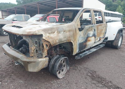 2020 Chevrolet Silverado 3500hd 4wd  Long Bed High Country, Engine Burn damage, Iaai lot 45658721