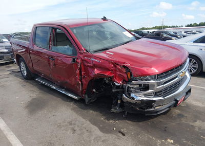 2022 Chevrolet Silverado 1500 Ltd 2wd  Short Bed Lt, uszkodzenie: Prawy bok, Iaai lot 45593444