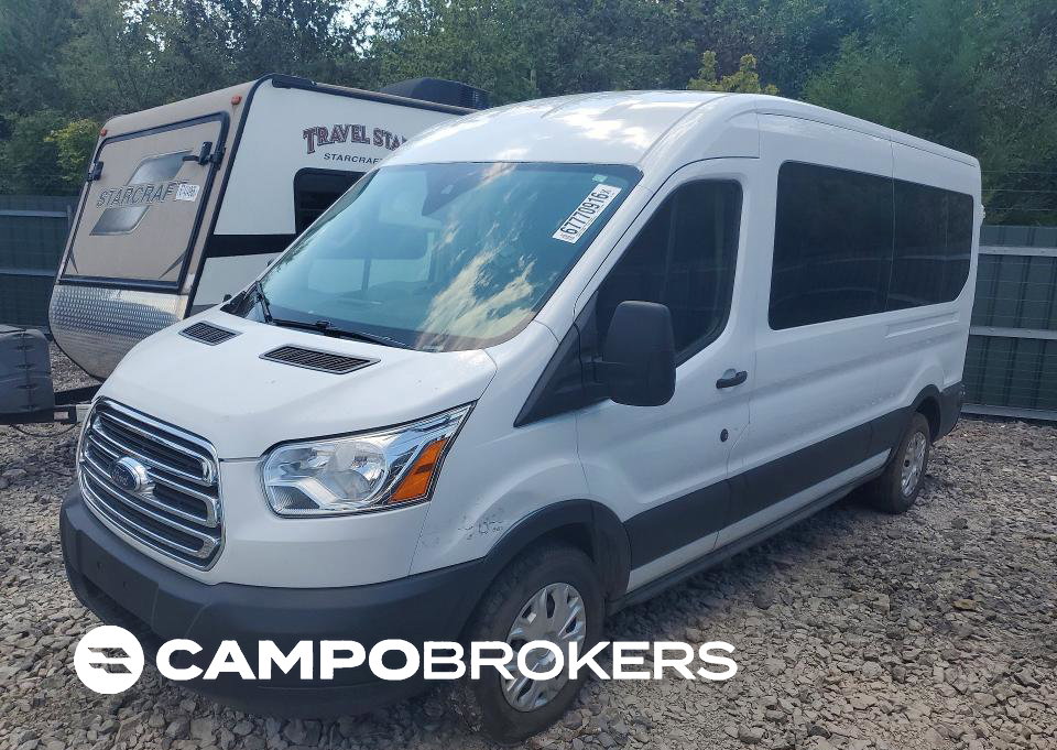 2019 Ford Transit T-350, daño Inundación, Copart lote 67770916