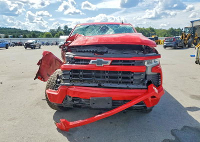 2022 Chevrolet Silverado K1500 Rst, daño Frontal, Copart lote 65698116, foto 5 de 6