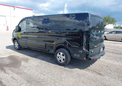 2019 Ford Transit-350 Xlt, Left Rear damage, Iaai lot 45850440, photo 3 of 6