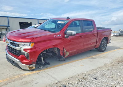 2023 Chevrolet Silverado K1500 Lt, Side damage, Copart lot 56607516, photo 1 of 6