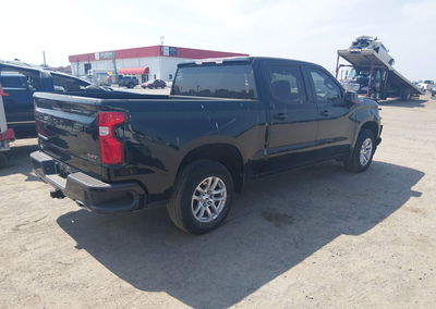 2022 Chevrolet Silverado 1500 Ltd 4wd  Short Bed Rst, uszkodzenie: Przód, Iaai lot 45681683, zdjęcie 4 z 6