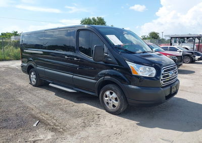 2019 Ford Transit-350 Xlt, Left Rear damage, Iaai lot 45850440