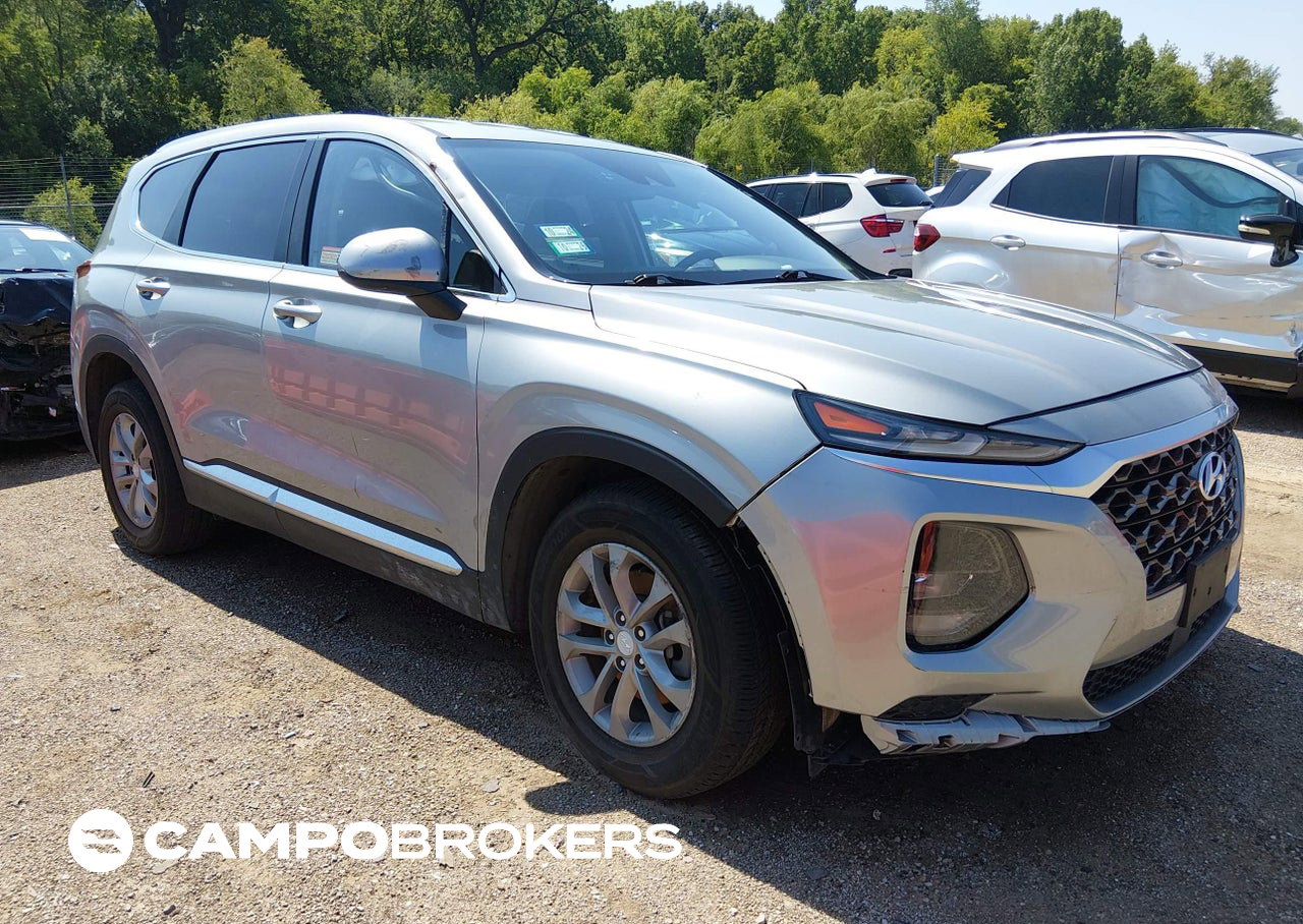 2020 Hyundai Santa Fe Se, uszkodzenie: Przód, Iaai lot 45540616