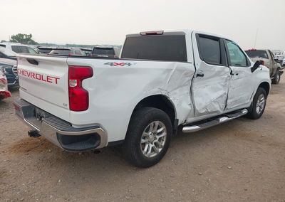 2024 Chevrolet Silverado 1500 4wd  Short Bed Lt, daño Lateral derecho, Iaai lote 45538860, foto 4 de 6