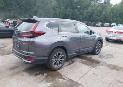 2022 Honda Cr-v Awd Ex-l, пошкодження: Лівий бік, Iaai лот 45794135, фото 4 з 16