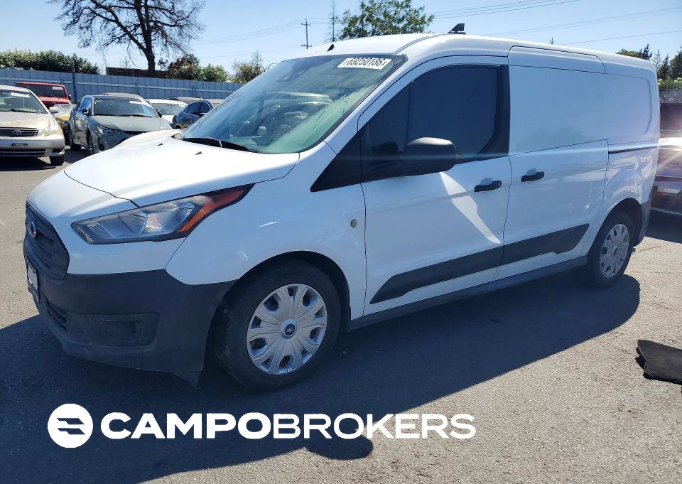 2020 Ford Transit Connect Xl, Rear End damage, Copart lot 69250186