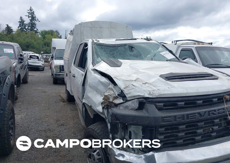 2022 Chevrolet Silverado 3500hd Work Truck, Rollover damage, Iaai lot 45979229