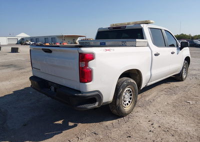 2023 Chevrolet Silverado 1500 4wd  Short Bed Wt, пошкодження: Normal Wear & Tear, Iaai лот 45956847, фото 4 з 16