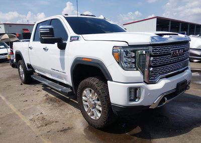 2021 Gmc Sierra 2500hd 4wd  Standard Bed Denali, Rear damage, Iaai lot 45498272