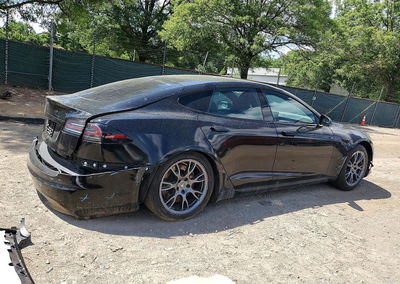 2022 Tesla Model S, uszkodzenie: Tył, Copart lot 57740926, zdjęcie 3 z 12