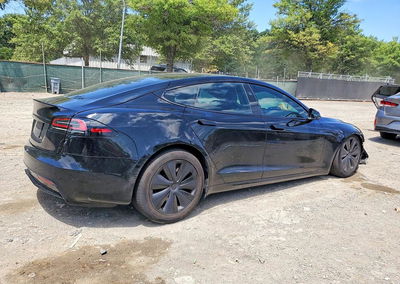 2023 Tesla Model S, uszkodzenie: Przód, Copart lot 63665956, zdjęcie 3 z 12