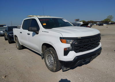 2023 Chevrolet Silverado 1500 4wd  Short Bed Wt, daño Normal Wear & Tear, Iaai lote 45956847