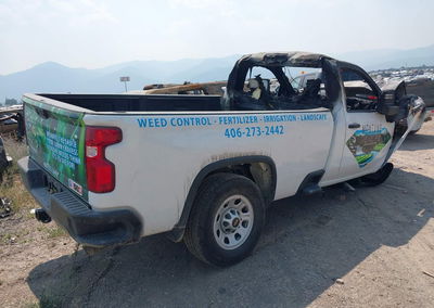 2025 Chevrolet Silverado 3500hd, Total Burn damage, Iaai lot 45664443, photo 4 of 6