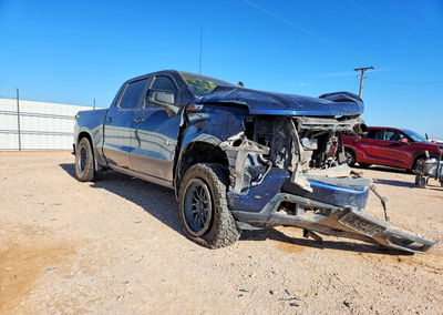 2022 Chevrolet Silverado Ltd K1500 Rst, uszkodzenie: Przód, Copart lot 57625386, zdjęcie 4 z 6