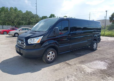 2019 Ford Transit-350 Xlt, Left Rear damage, Iaai lot 45850440, photo 2 of 6