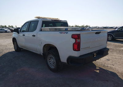 2023 Chevrolet Silverado 1500 4wd  Short Bed Wt, пошкодження: Normal Wear & Tear, Iaai лот 45956847, фото 3 з 16