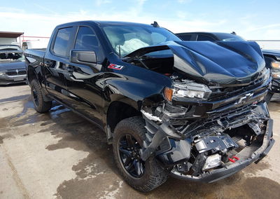 2021 Chevrolet Silverado 1500 4wd  Short Bed Lt Trail Boss, daño Frontal, Iaai lote 45664105