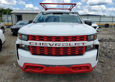 2020 Chevrolet Silverado K1500 Custom, daño Lateral, Copart lote 61482316, foto 5 de 6