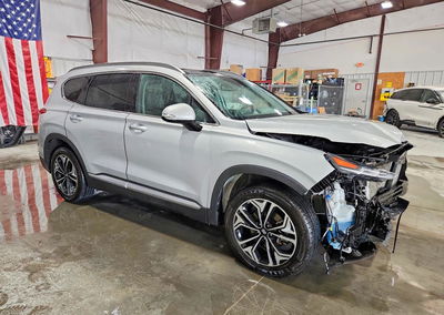 2019 Hyundai Santa Fe Ultimate 2.0t, uszkodzenie: Przód, Copart lot 66522706, zdjęcie 4 z 15