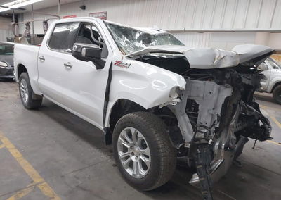 2022 Chevrolet Silverado 1500, Front End damage, Iaai lot 45752479