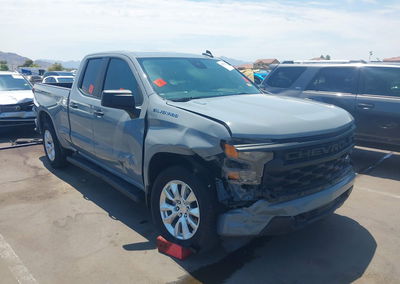 2025 Chevrolet Silverado 1500 2wd  Standard Bed Custom, daño Frontal derecho, Iaai lote 45854297