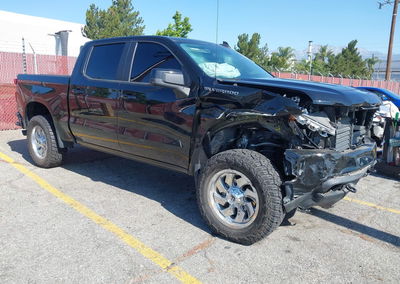 2021 Chevrolet Silverado 1500 2wd  Short Bed Rst, Front End damage, Iaai lot 45044486