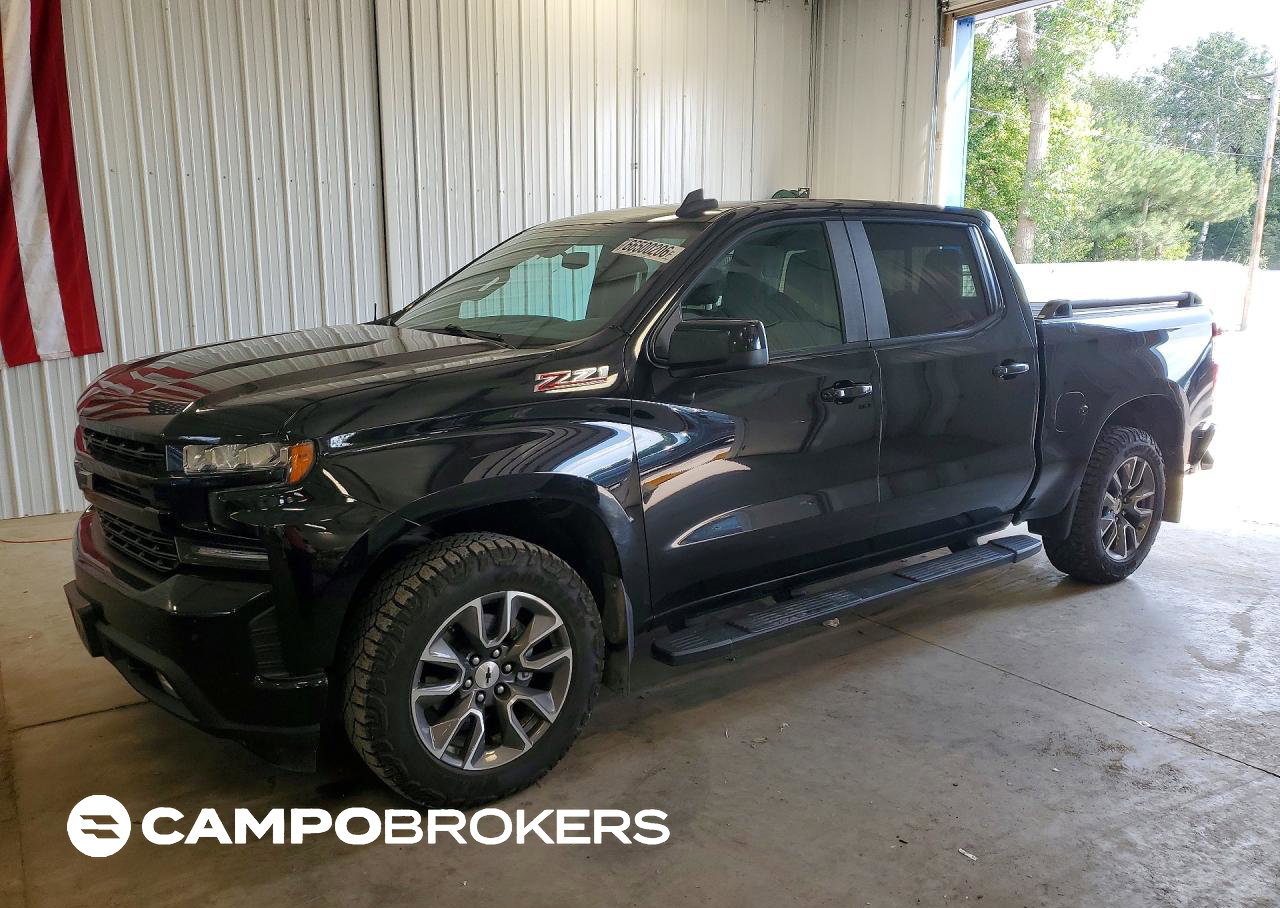 2022 Chevrolet Silverado Ltd K1500 Rst, daño Trasero, Copart lote 66500206
