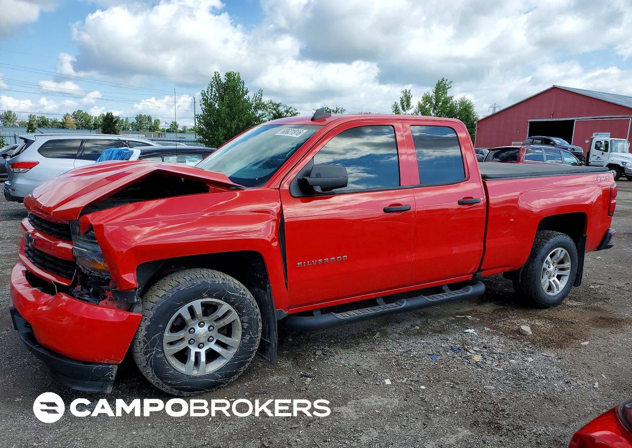 2019 Chevrolet Silverado Ld K1500 Custom, uszkodzenie: Przód, Copart lot 65631916