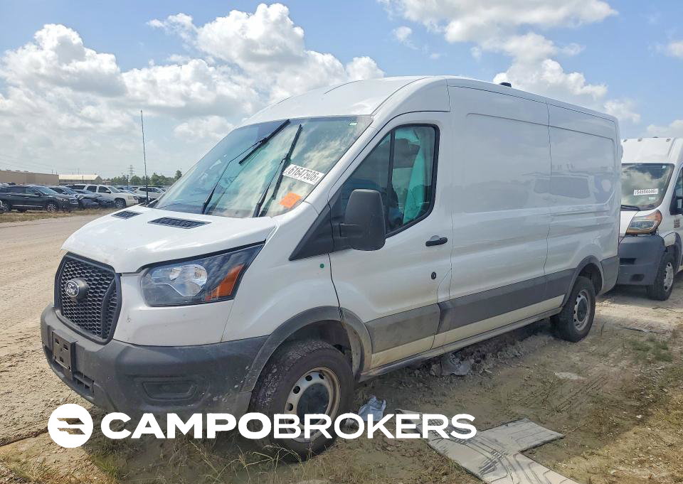 2026 Ford Transit 250 Delivery Van, Front End damage, Copart lot 61647986