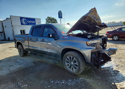 2021 Chevrolet Silverado K1500 Rst, Front End damage, Copart lot 64206696, photo 4 of 6
