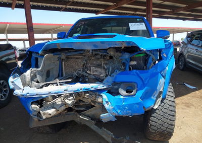 2020 Toyota Tacoma, Front End damage, Iaai lot 45856630, photo 6 of 17