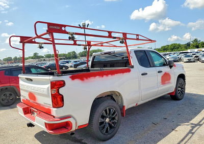 2020 Chevrolet Silverado K1500 Custom, daño Lateral, Copart lote 61482316, foto 3 de 6
