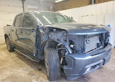 2020 Chevrolet Silverado K1500 Rst, uszkodzenie: Przód, Copart lot 68083606, zdjęcie 4 z 6