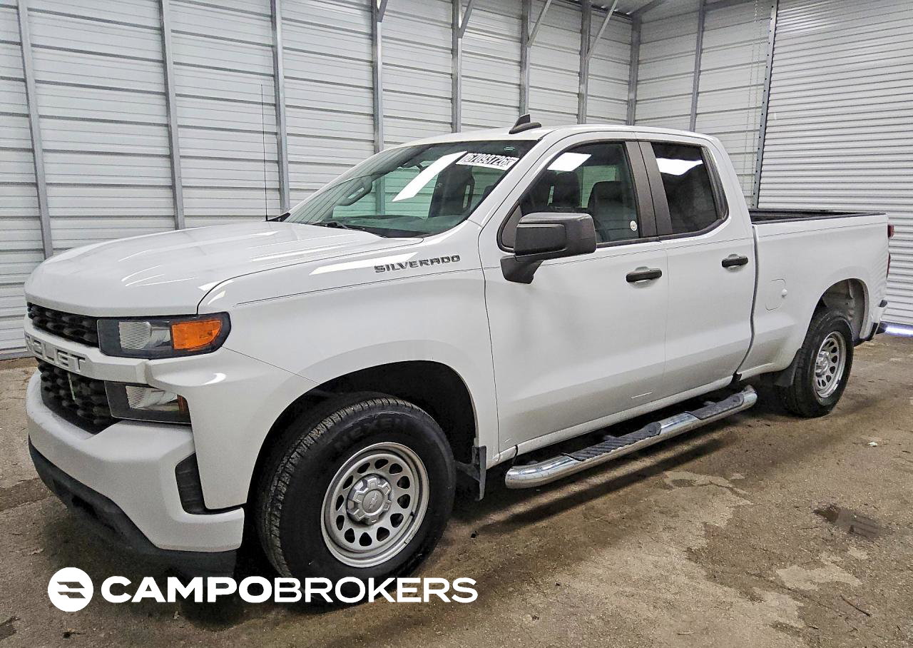 2019 Chevrolet Silverado C1500 Custom, пошкодження: Незначні вм’ятини/подряпини, Copart лот 67093726