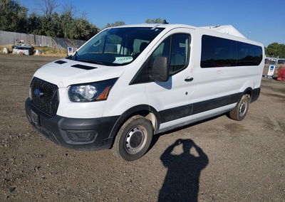 2021 Ford Transit-350 Passenger Van Xl, daño Normal Wear & Tear, Iaai lote 45855302, foto 2 de 6