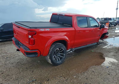 2021 Chevrolet Silverado K1500 Rst, Front End damage, Copart lot 67357266, photo 3 of 6