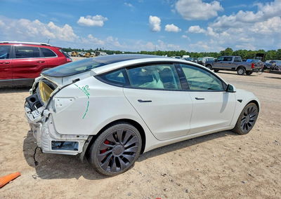 2022 Tesla Model 3, uszkodzenie: Tył, Copart lot 66841046, zdjęcie 3 z 13