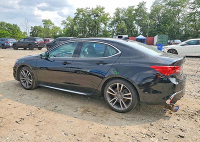 2019 Acura Tlx Technology, daño Trasero, Copart lote 62297306, foto 2 de 12