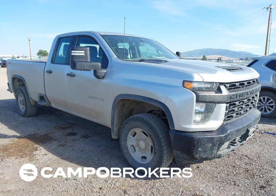 2020 Chevrolet Silverado 2500hd 4wd  Long Bed Wt, Normal Wear & Tear damage, Iaai lot 45627339