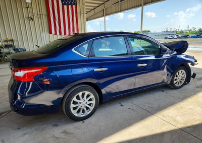 2019 Nissan Sentra Sv, daño Frontal, Copart lote 68871426, foto 3 de 6