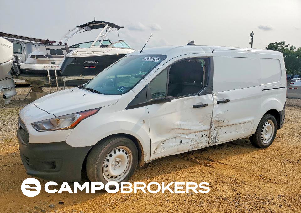 2020 Ford Transit Connect Xl, uszkodzenie: Bok, Copart lot 66844776