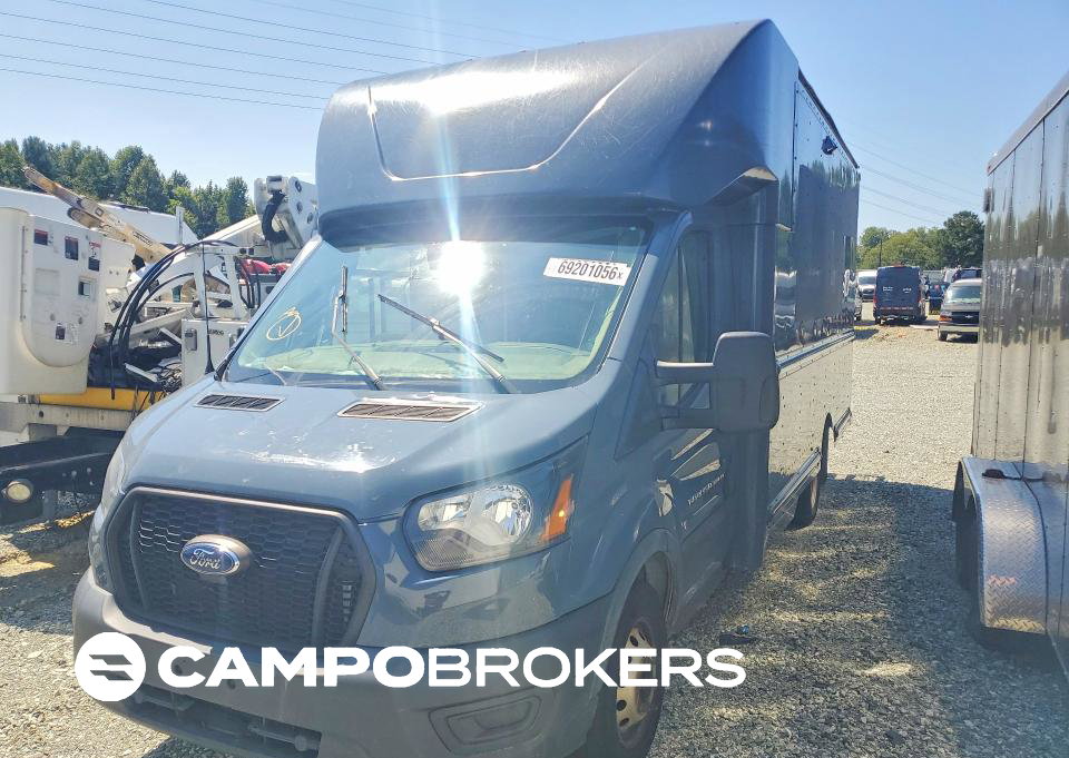 2021 Ford Transit T-250, uszkodzenie: Bok, Copart lot 69201056