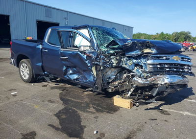 2022 Chevrolet Silverado K1500 Ltz, uszkodzenie: Przód, Copart lot 64700776, zdjęcie 4 z 6
