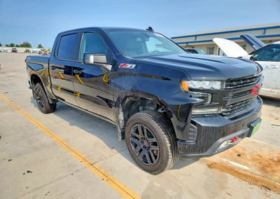 2021 Chevrolet Silverado K1500 Lt Trail Boss, Burn - Engine damage, Copart lot 64266136, photo 4 of 6