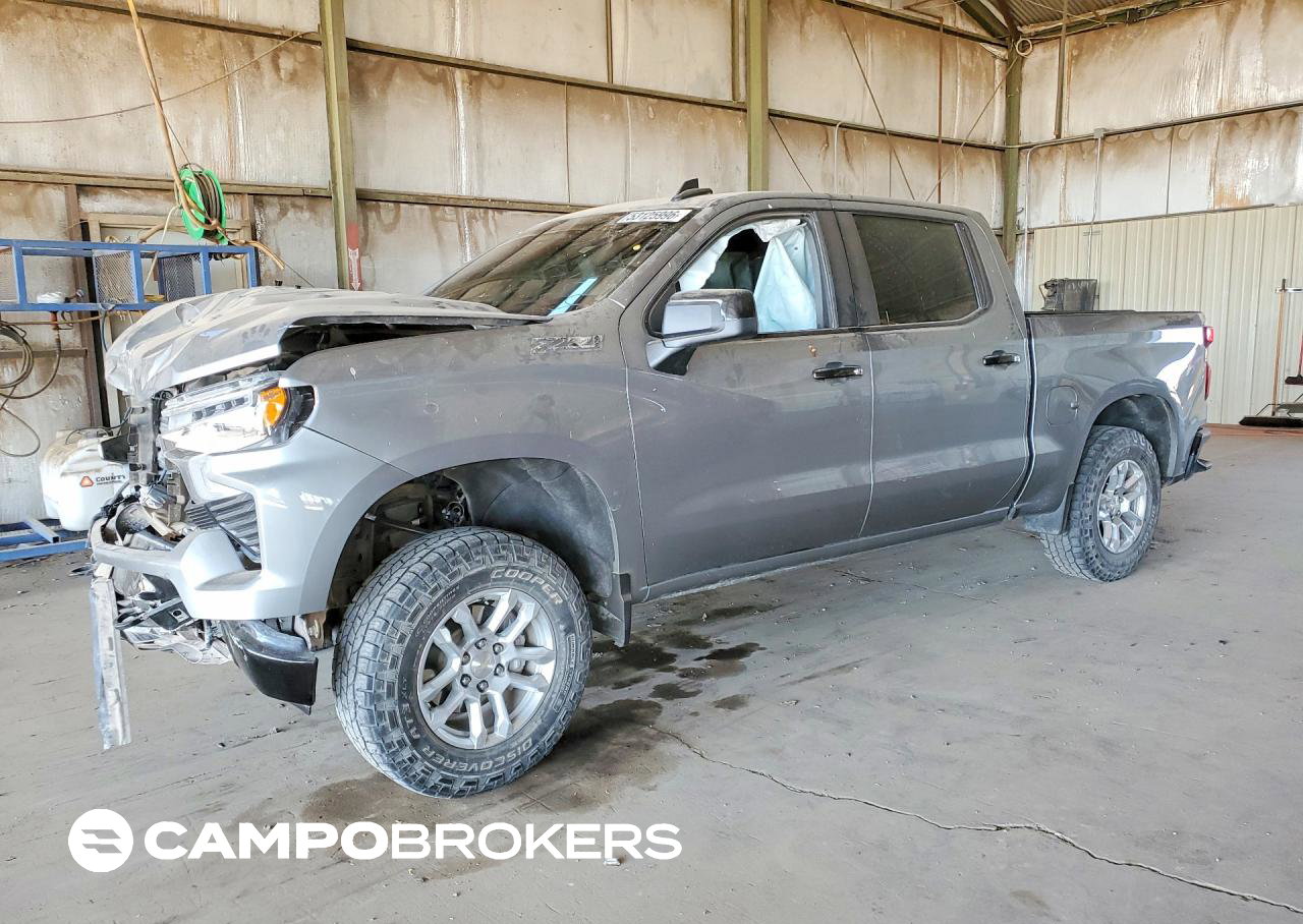 2025 Chevrolet Silverado K1500 Lt Trail Boss, uszkodzenie: Przód, Copart lot 53125996