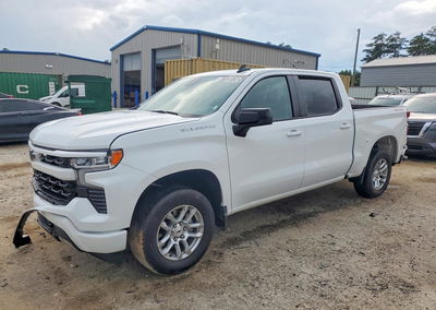 2026 Chevrolet Silverado K1500 Rst, Front End damage, Copart lot 61539376