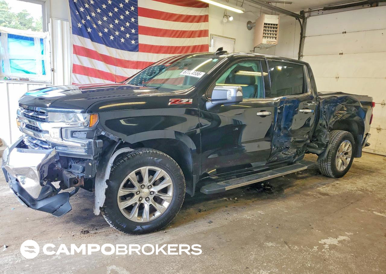 2019 Chevrolet Silverado K1500 Ltz, uszkodzenie: Bok, Copart lot 67784556