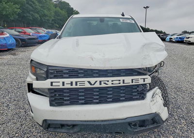 2021 Chevrolet Silverado K1500 Custom, Front End damage, Copart lot 66507196, photo 5 of 6